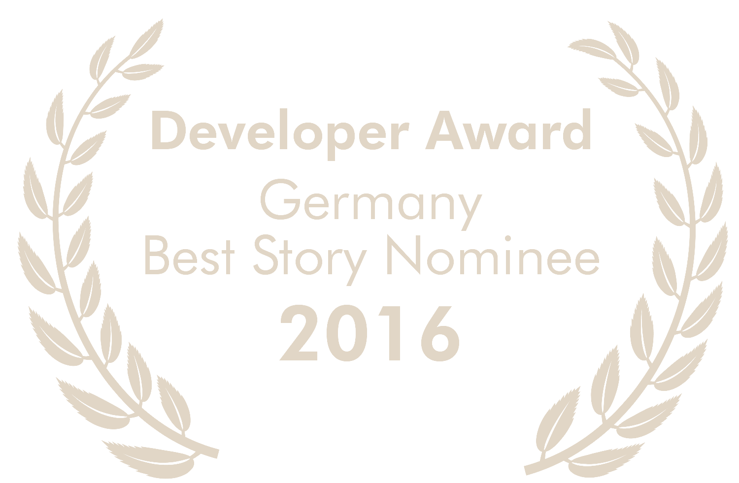 Nominated for Deutscher Entwicklerpreis - Best Story