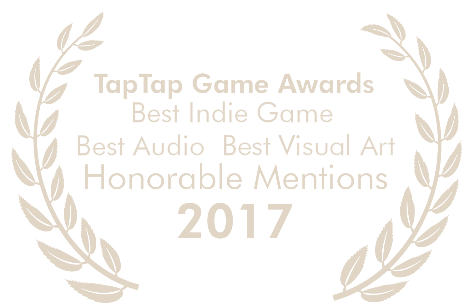 TapTap Game Awards 2017 - Best Indie, Best Audio, Best Visual Art